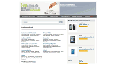 Desktop Screenshot of letitshine.de